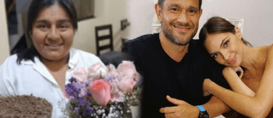 Yaco Eskenazi y Natalie Vértiz sorprenden a su empleada del hogar Yaco Eskenazi y Natalie Vértiz sorprenden a su empleada del hogar