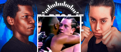 Camilo Sánchez vs JH de la Cruz en las Stream Fighters de Westcol JH de la Cruz lee versículo antes de pelea con Camilo Sánchez en Stream Fighters de WestCol