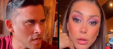 ¿Karla Tarazona disculpa traición de Christian Domínguez con un almuerzo? Karla Tarazona lleva a Christian Domínguez hasta Las Nazarenas para que 'limpie sus culpas'