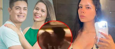 Olenka Cuba olvida 'ampay' de Leonard León contra mujer y viajan a Pucallpa Olenka Cuba olvida 'ampay' de Leonard León contra mujer y viajan a Pucallpa