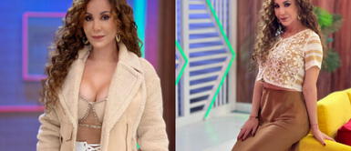 Janet Barboza brilla en un mini vestido al celebra 26 años de conducción Janet Barboza brilla en un mini vestido al celebra 26 años de conducción