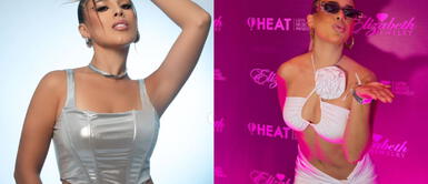 Yahaira Plasencia desata su lado fashion al estilizar un pareo como outfit de fiesta Yahaira Plasencia desata su lado fashion al estilizar un pareo multicolor