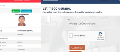 Reniec: consulta identidad de una persona. Reniec: ¿Cómo consultar desde mi celular la identidad de una persona?