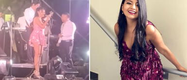 Nickol Sinchi interrumpe su concierto por inesperada razón que indigna a sus fans Nickol Sinchi interrumpe su concierto por inesperada razón que indigna a sus fans