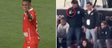 Video que revela los gestos que le realizó Jean Ferrari a Christian Cueva durante el 'U' vs Cienciano Video revela los gestos que le realizó Jean Ferrari a Christian Cueva durante el 'U' vs Cienciano