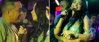 La pareja oficializa su romance con este inesperado beso. Cueva: Así fue la OFICIALIZACIÓN con Pamela Franco con INESPERADO beso