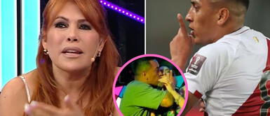 El futbolista sorprende con este mensaje. Christian Cueva arremete contra Magaly Medina luego de su beso con Pamela Franco