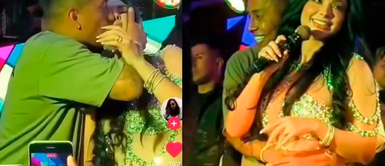 Christian Cueva contra Pamela Franco en discoteca Descubren terrible gesto de Christian Cueva con Pamela Franco en concierto que nadie notó