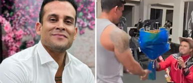 El cantante sorprende con este inesperado mensaje. Christian Domínguez recibe IMPENSADA sorpresa de AMOR de MISTERIOSO personaje