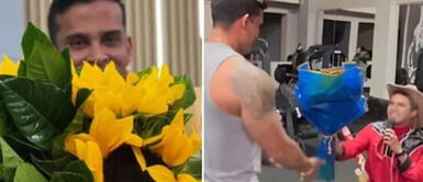 Conoce la verdad detrás de este regalo al cantante. ¿Por qué regalaron ROSAS AMARILLA a Christian Domínguez?: Esta es la IMPENSADA verdad