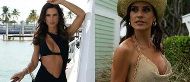 María Pía Copello brilla en un ceñido vestido al entrevistar a Fonseca María Pía Copello brilla con un vestido camisero en su encuentro con Fonseca