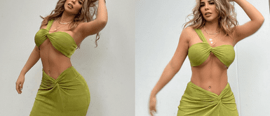 Gabriela Serpa luce irreconocible. Gabriela Serpa luce una diminuta cintura tras someterse a una luxación de costillas