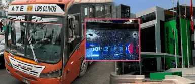 Línea 47 Sol de Oro baleada frente a Municipalidad con pasajeros a bordo por extorsión Violento ataque en Los Olivos: Línea 47 Sol de Oro baleada frente a Municipalidad con pasajeros a bordo por extorsión