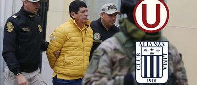 Ex jugador de la 'U' y Alianza Lima fue arrestado junto a Agustín Lozano Ex jugador de la 'U' y Alianza Lima fue arrestado junto a Agustín Lozano