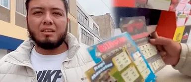 Peruano apostó todos sus ahorros en 'Raspa y Gana' de La Tinka y el resultado lo deja sin palabras ¡Arriesgó todo! Peruano apuesta sus ahorros en 'Raspa y Gana' de La Tinka y el resultado lo deja en shock