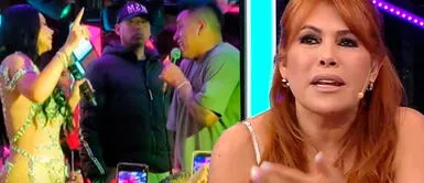 Magaly Medina se burla de Christian Cueva tras oírlo cantar y lanza fuerte advertencia Magaly Medina se burla de Christian Cueva tras oírlo cantar y lanza fuerte advertencia