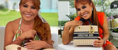 Magaly Medina conquista las redes con su vestido dorado lleno de brillo y glamour Magaly Medina conquista las redes con su vestido dorado lleno de brillo y glamour