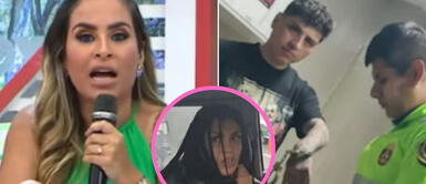 La conductora fuerte mensaje en vivo tras agresión de Jhon Kelvin. Ethel Pozo envía contundente mensaje a Glenda tras agresión de Jhon Kelvin