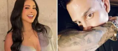 La cantante lanza este peculiar mensaje a su expareja. Pamela Franco no se guarda nada y se burla de Christian Domínguez por su tatuaje