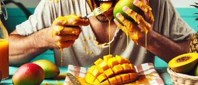 Trucos para comer mango sin ensuciarte. Descubre el secreto para disfrutar un mango sin ensuciarte nunca más