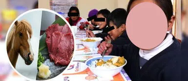 Denuncian que QALI WARMA entregó conservas con CARNE DE CABALLO a escolares Qali Warma recibe grave denuncia por entregar carne de caballo a estudiantes