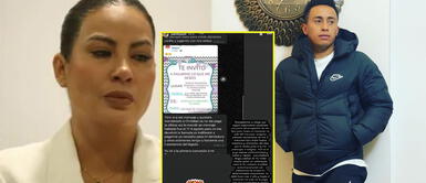 Pamela López le hace pedido a Christian Cueva. Pamela López le hace pedido a Christian Cueva.