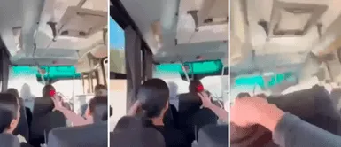 Bus quedó sin frenos y pasajeros viven momentos de horror Bus se queda sin frenos y pasajeros viven momentos de horror: "¡Vamos a chocar!"