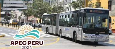 Metropolitano suspende servicios "Expresos" por la semana del Foro APEC 2024 Metropolitano suspende servicios "Expresos" por la semana del Foro APEC 2024