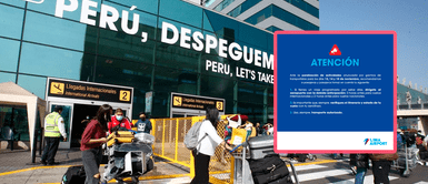 Aeropuerto Jorge Chávez emite comunicado ante paro de transportistas del 13 de noviembre ¿Cancelan los vuelos? Aeropuerto Jorge Chávez emite comunicado ante paro de transportistas del 13 de noviembre