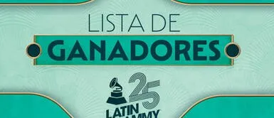 Conoce la lista de ganadores de los Latin Grammy 2024. Latin Grammy 2024: ¿Quiénes son los ganadores de la noche más esperada de la música?