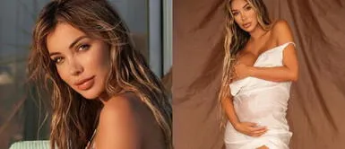 Paula Manzanal muestra radiante figura post parto en sublime vestido de lentejuelas Paula Manzanal sorprende enfundada en un look lleno de glamour tras nacimiento de su bebé