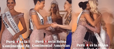 El gesto de Miss Dinamarca no pasó desapercibido Usuarios hunden a Miss Universo 2024 por peculiar gesto hacia Tatiana Calmell: “No está soportando”