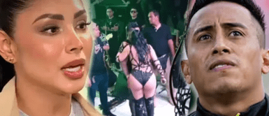 Pamela Franco y Christian Cueva cantan juntos en concierto en Arequipa Pamela Franco intenta besar a Cueva en pleno show y su reacción dejó en shock a todos