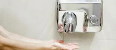 Secadores de manos que se encuentran en centros comerciales son tóxicos para la salud Secadores de manos que se encuentran en centros comerciales son tóxicos