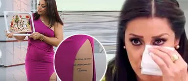 Karla Tarazona explica emotivo significado de su tatuaje: no fue por Christian Domínguez Karla Tarazona explica emotivo significado de su tatuaje: no fue por Christian Domínguez