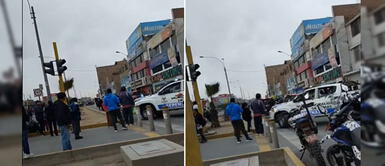 Explosivo genera pánico cerca de Estación Los Ángeles en Avenida Universitaria Explosivo genera pánico cerca de Estación Los Ángeles en Avenida Universitaria