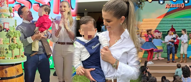 Brunella Horna y Richard Acuña celebran el cumpleaños de su hijo Alessio Brunella Horna y Richard Acuña celebran lujosa fiesta por el primer año de su hijo Alessio