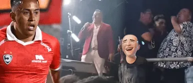 Christian Cueva vive incómodo momento en show de Pamela Franco Animador humilla a Christian Cueva en pleno show en Trujillo