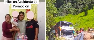 Profesora perdió a sus dos hijos en accidente en Moyobamba Profesora perdió a sus dos hijos en accidente en Moyobamba