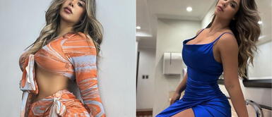 Gabriela Serpa se une a la fiebre disco con un look que brilla. Gabriela Serpa brilla con pantalones campana y revive el glamour de los 70s