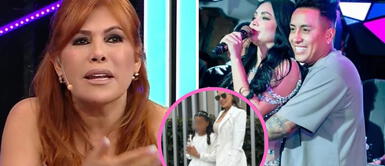 La conductora lanza este fuerte mensaje al futbolista. Magaly Medina arremete contra Christian Cueva por ausencia en evento de su hija