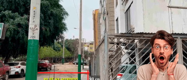 Barrio de Lima se está hundiendo El barrio de Lima que se está hundiendo con parques y casas inclinadas por terrible motivo