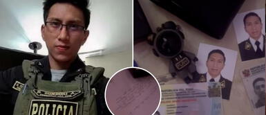 Feminicidio en Comas: descubren que carta de despedida del policía Darwin Condori no corresponde a su letra Feminicidio en Comas: descubren que carta de despedida del policía Darwin Condori no corresponde a su letra