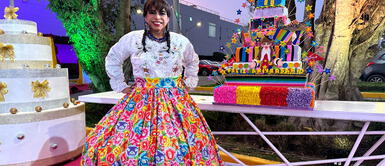 Chabuca estrenó polleras nuevas para la ocasión. Reventonazo de la Chola cumple 17 años: Adivina como lo celebró