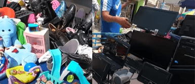 El point Carabayllo, conocida como la cachina escondida donde venden ropa y electrodomésticos desde S/1 El point de Carabayllo, conocido como la cachina escondida donde venden ropa y electrodomésticos desde S/1