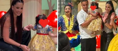 La empresaria y el futbolista se lucen en el cumple de su hija. Melissa Klug y Jesús Barco se lucen en tierna FIESTA por el primer año de su bebé
