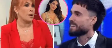 La conductora lanza fuerte dardo contra el ahora actor. Magaly Medina trolea a Gino por su separación con Jazmín y él tiene letal respuesta