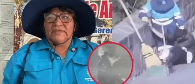 Trabajadora de limpieza se convierte en heroína al salvar vida de joven Arequipa: trabajadora de limpieza evita tragedia y salva a joven que intentó lanzarse de Puente Grau
