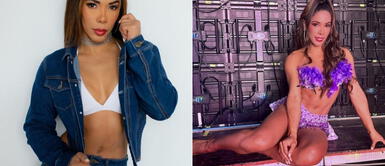 Karen Dejo sabe cómo brillar con un vestido negro drapeado para noches de gala Karen Dejo brillar en un vestido negro drapeado perfecto para noches de fiesta