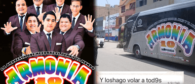 Armonía 10 recibe terribles amenazas de extorsionadores Armonía 10 recibe aterradora amenaza de extorsionadores tras ataque a bus: “La próxima será una granada y los hago volar”